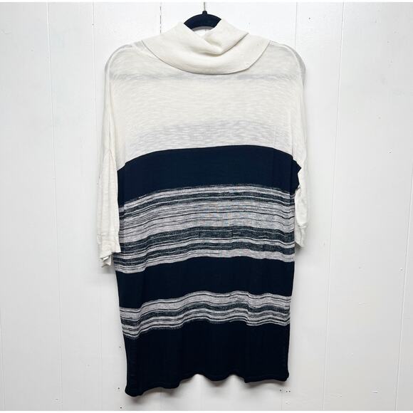 Cremieux Colorblock Cowl Neck Women's Pullover Knit Sweater Size Medium - Picture 5 of 8